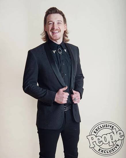 Morgan Wallen Black Tuxedo Wallpaper