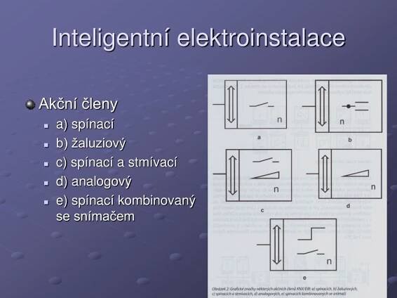 PPT - Inteligentní elektroinstalace Elektronické zabezpečení budov PowerPoint Presentation - ID:3677731