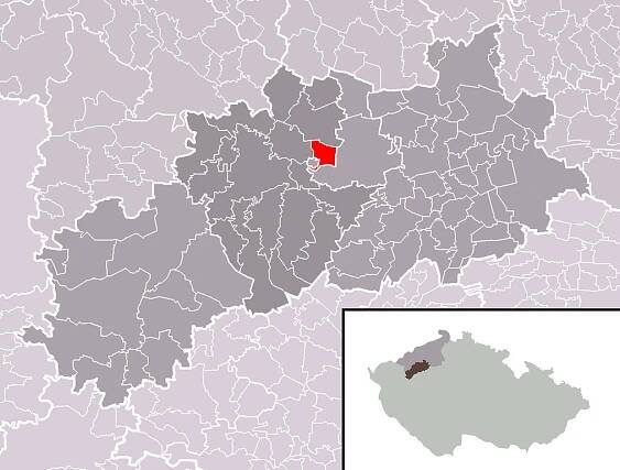 Lišany na mapě