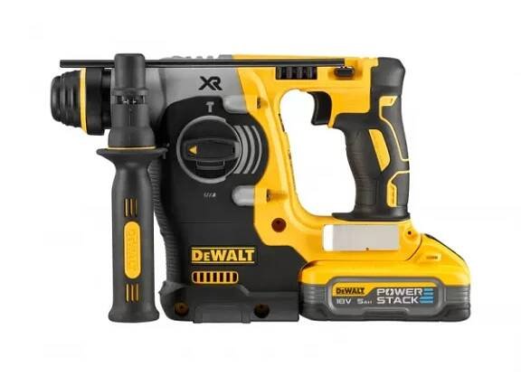 DCH273H2T DeWalt Aku kombinované kladivo SDS-Plus 18 V PowerStack 2x 5Ah, TSTAK