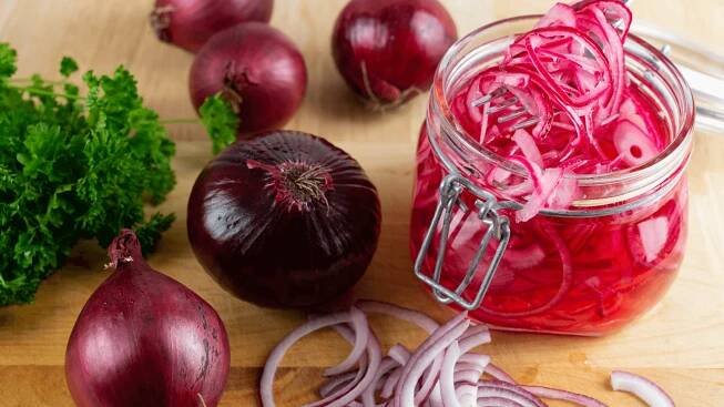 Delicious Pickled Red Onions - The Smashed Potato