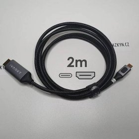 USB-C - HDMI (M/M) propojovací kabel IVANKY 2m
