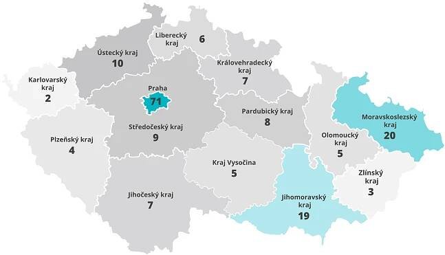 V prvním čtvrtletí 2023 došlo v ČR k drobnému navýšení počtů insolvenčních řízení. Pravděpodobně jde o zahájení trendu postupného