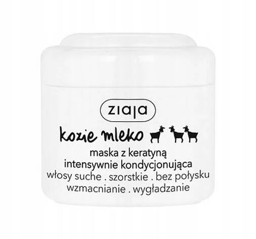 Ziaja Goat's Milk Strengthening Hair Mask With Keratin 200 ml