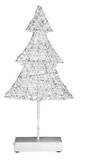 Vánoční dekorace na okno / stolek, svítící stromek 40 cm