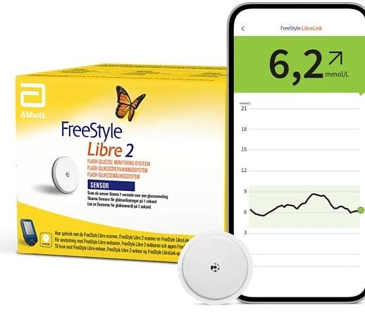 SENZOR FREE STYLE LIBRE 2 - Zcela nový - originální česká distribuce