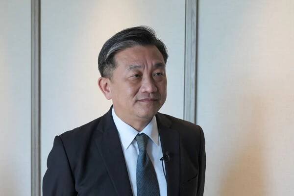 Wang Ting-yu, a Taiwanese MP from the Democratic Progressive Party.