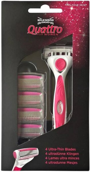 WILKINSON QUATTRO WOMEN MÁ + 4 NÁPLNĚ /376