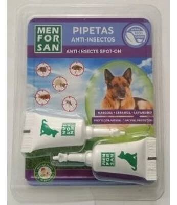 Menforsan Spot-on Antiparazitní pipeta proti blechám a klíšťatům pro psy 2 x 1,5 ml
