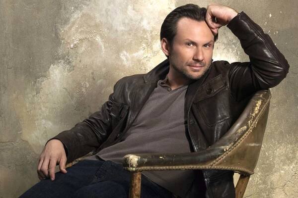 Former pin-up Christian Slater has a new TV show, a hot young wife and some advice for Justin Bieber on growing old gracefully.