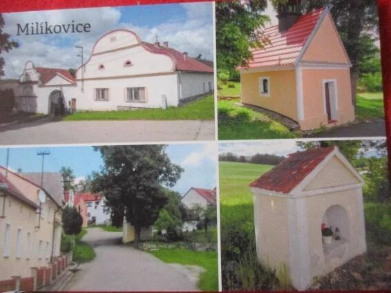 Milíkovice  Radošovice  okr. Strakonice  - Pohlednice místopis