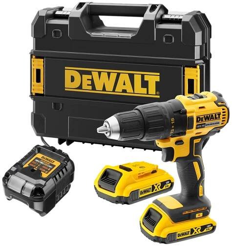 Dewalt Aku vrtací šroubovák DCD777D2T-QW 18 V; 500/1750 ot./min.