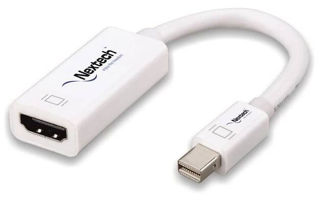 Mini Display Port to HDMI (Female) 4K Support Adapter