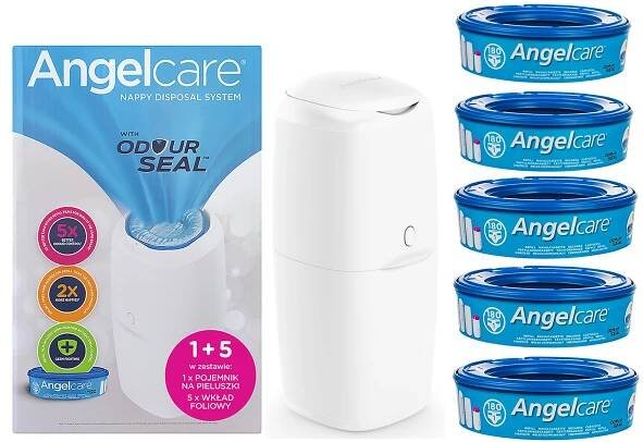 Angelcare Zásobník na pleny s vložkami od 1 009 Kč - Heureka.cz
