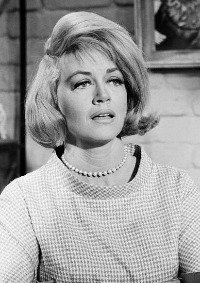 Dorothy Malone Appearing In 'Peyton Place', Episode #100 - 1965