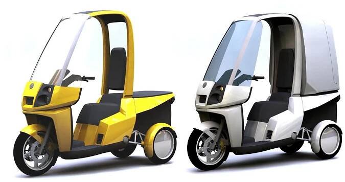Two versions of the reconfigurable Adiva Moose