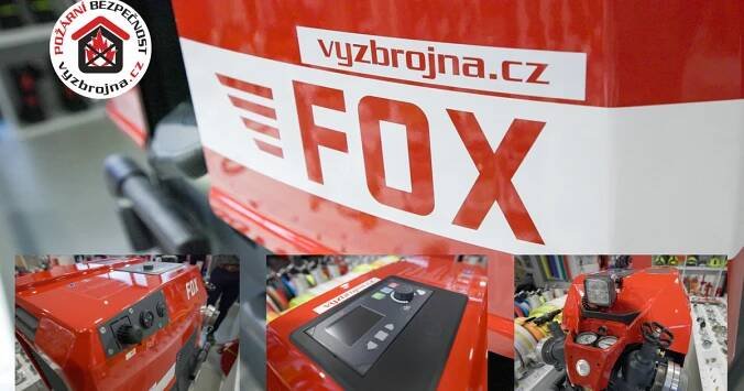 Rosenbauer FOX 4: Přenosná stříkačka, která nastavuje standardy - Hasičovo