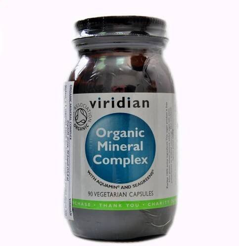 Viridian nutrition Mineral Complex 90 kapslí Organic | NAMAKANEJ.cz