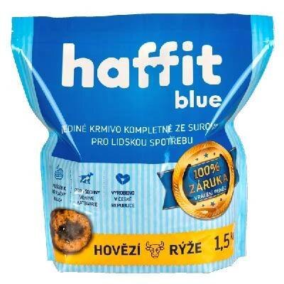 Haffit Blue hovězí s rýží 7,5 kg