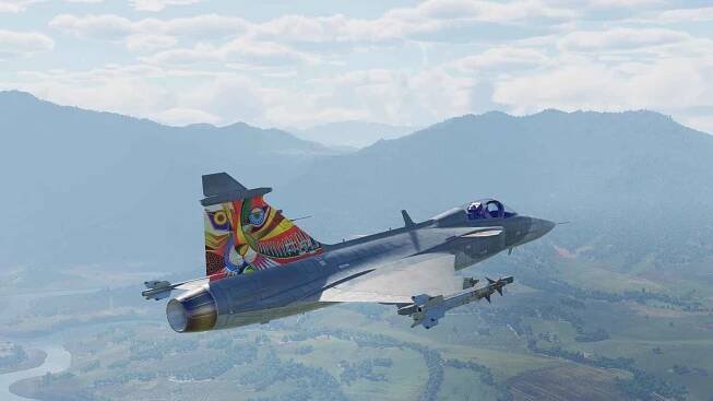 Kamufláž JAS 39 Gripen AČR pro War Thunder