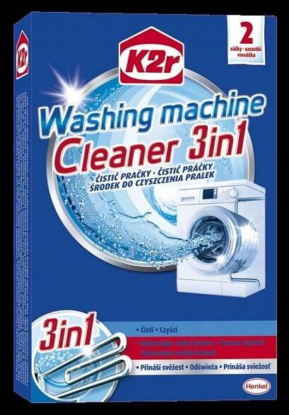 K2r Washing Machine Cleaner 3in1 čistič pračky 2 x 75 g
