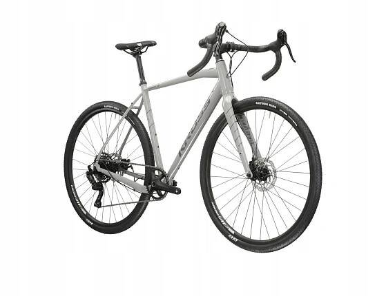 Gravelové kolo Kross Esker 1.0 MS rám 20 palců kolo 28" šedé Značka Kross