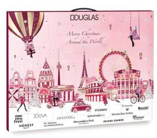 Kalendář Douglas Merry Christmas Around the World s tím nejlepším z kolekce Douglas v hodnotě přes 5000 Kč. 949 Kč, douglas.cz