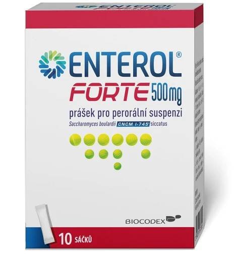Enterol Forte 500 mg 10 sáčků
