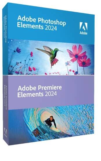 Adobe Photoshop Elements 2024 & Premiere Elements 2024.