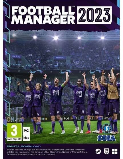 Football Manager 2023 PC digitální verze od 425 Kč