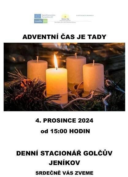Adventní čas v Denním stacionáři v Golčově Jeníkově | Vysočina-news.cz