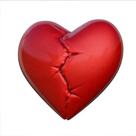 Zlomené srdce — Stock obrázek