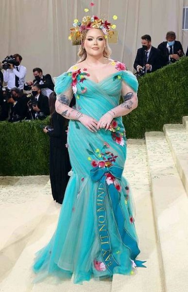 YouTuber 'NikkieTutorials' Says 2021 Met Gala Dress Was a Tribute to Trans Icon Marsha P. Johnson