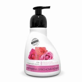 Sprchová pěna - růže s arganovým olejem