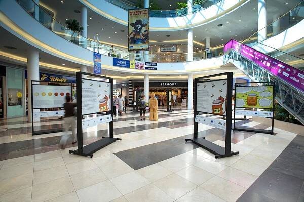 Výstavní stojan Outdoor Display Alu