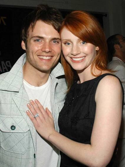 Seth Gabel and Bryce Dallas Howard attend Paper Magazine's Last Supper Party on December 11, 2005 in Los Angeles, CA. 