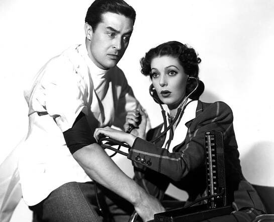 THE DOCTOR TAKES A WIFE, Ray Milland, Loretta Young, 1940