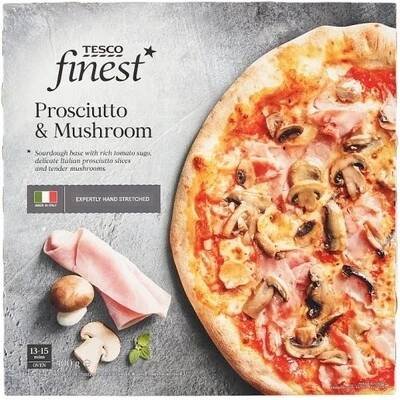 Tesco Finest Pizza Prosciutto & Mushroom 400 g od 95 Kč - Heureka.cz