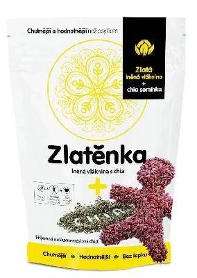 Zlatěnka lněná vláknina a chia 300g