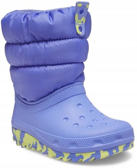 DĚTSKÉ BOTY CROCS ZIMNÍ ZATEPLENÉ SNĚHULE VEL. 27-28