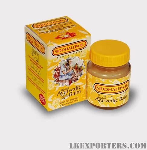 Siddhalepa Ayurvedic Herbal Balm