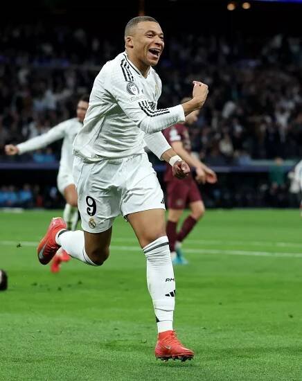 Kylian Mbappe has hit top form with Real Madrid