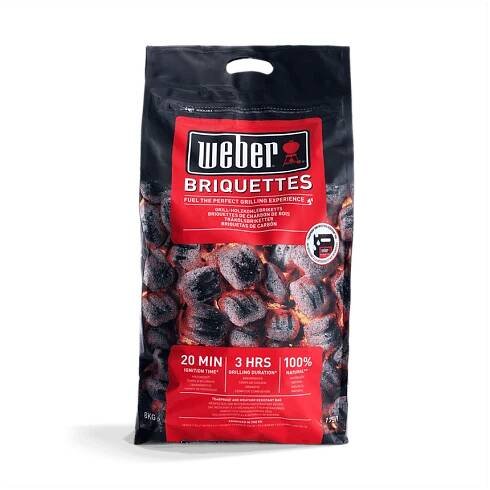Grilovací dřevěné brikety Weber, 8 kg skladem