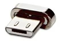 Neutralle USB koncovka microUSB samec - magnetické připojení redukce k magnetickému kabelu