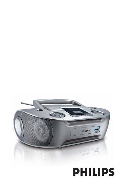 Manuál Philips AZ1834 Stereo souprava
