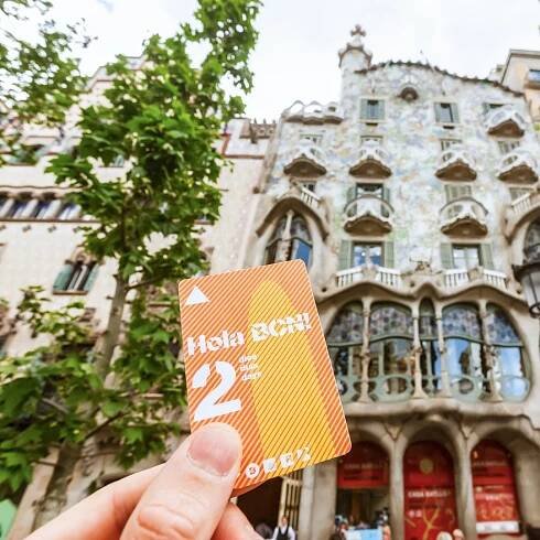 Barcelona: Cestovní karta městské hromadné dopravy Hola Barcelona