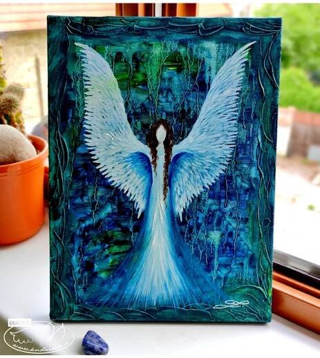 Obraz Archanděl Rafael 40x30cm - KřídlAndělů