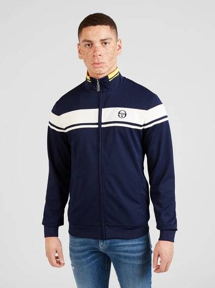 Sergio Tacchini Mikina 'DAMARINDO' – modrá: přední strana