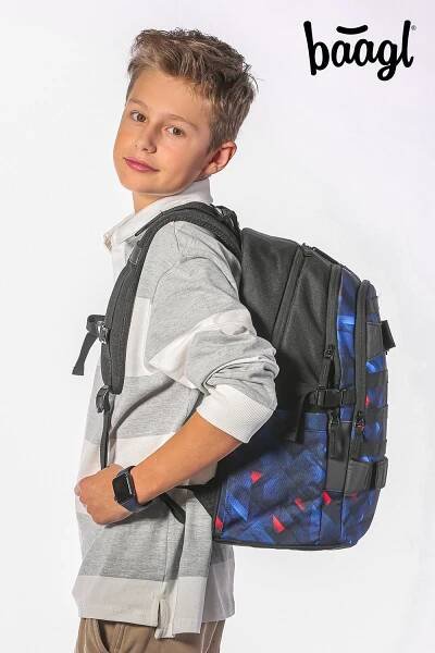 BAAGL Školní batoh Skate Indigo - Obrázek 13