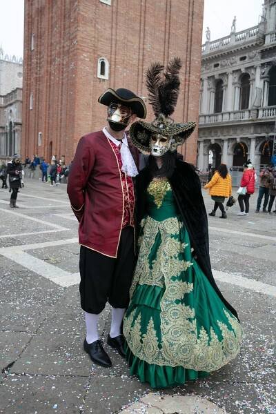 Benátky karneval únor - Veronika Pilařová